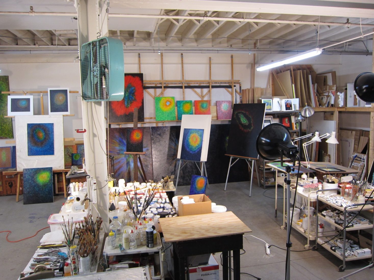 Aribert Munzner studio in 2005